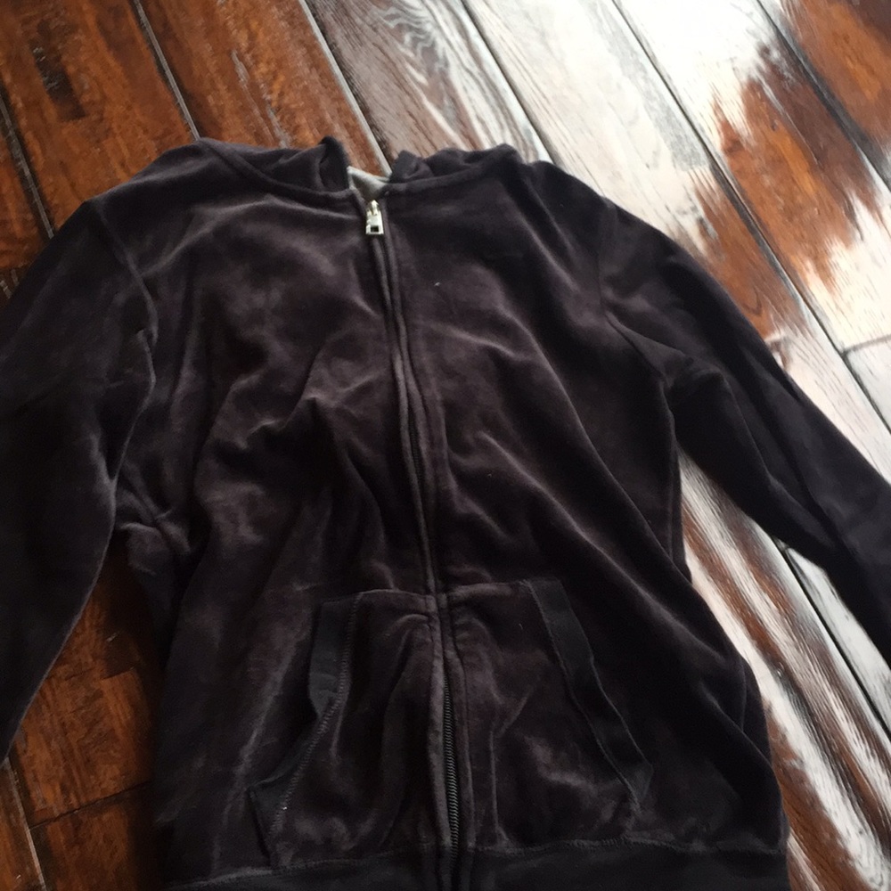 All black nike size small zip up hoodie